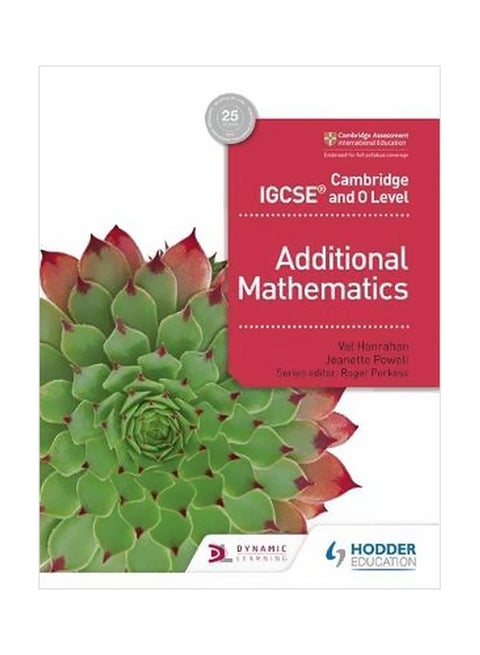 Cambridge IGCSE And O Level Additional Mathematics paperback english - 1/May/18