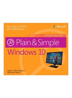 Plain And Simple: Windows 10 paperback english - 1/Jun/18 