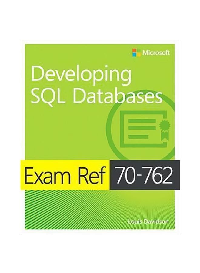 null - Exam Ref 70-762 Developing SQL Databases paperback english - 27/Jan/17 - Image 1
