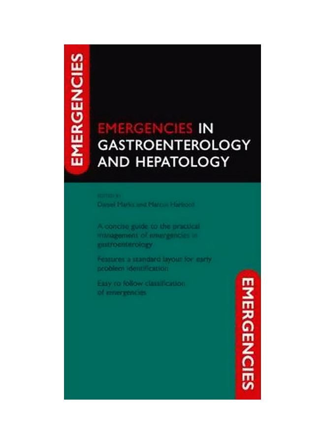 Emergencies In Gastroenterology And Hepatology Paperback English by Daniel Marks - 1/Dec/13 