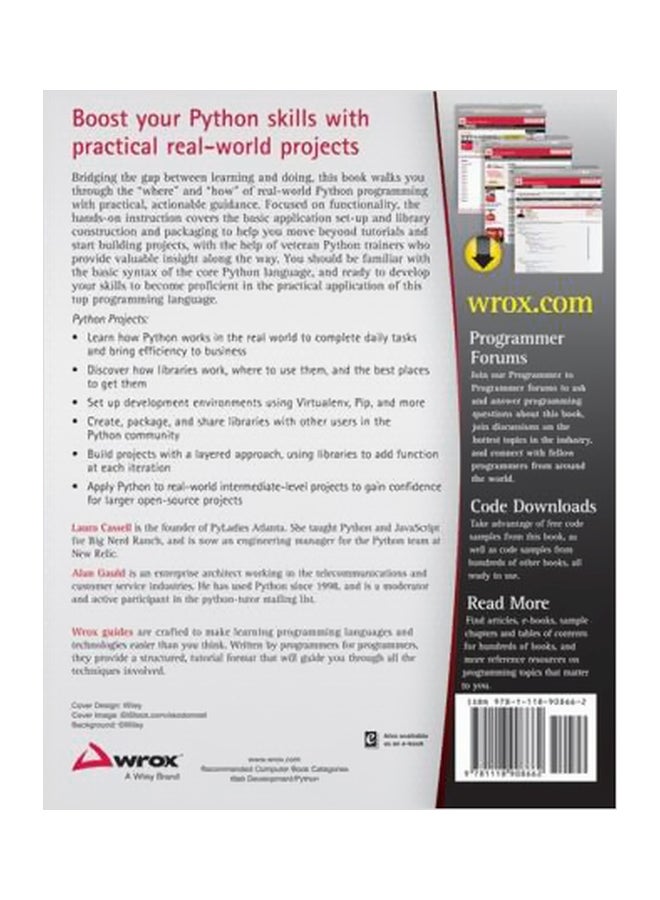 Python Projects Paperback English by Laura Cassell - 20/Jan/15
