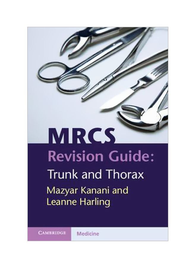 MRCS Revision Guide: Trunk And Thorax paperback english - 29/Feb/12