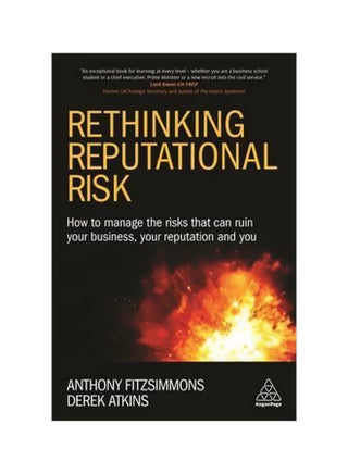 Rethinking Reputational Risk: How To Manage The Risks That Can Ruin Your Business, Your Reputation And You paperback english - 28/Jan/17 - v1562315325/N27506201A_1