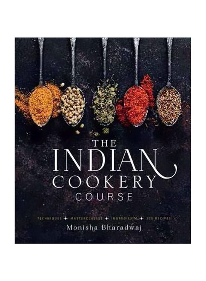 The Indian Cookery Course Hardcover English by Monisha Bharadwaj - 42649 