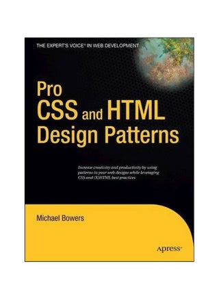 Pro CSS And HTML Design Patterns paperback english - 23/Apr/07 - v1562315407/N27505571A_1