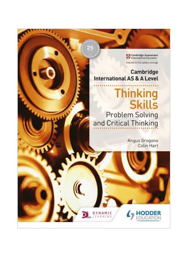 Cambridge International As And A Level Thinking Skills: Problem Solving And Critical Thinking paperback english - 27/Jul/18