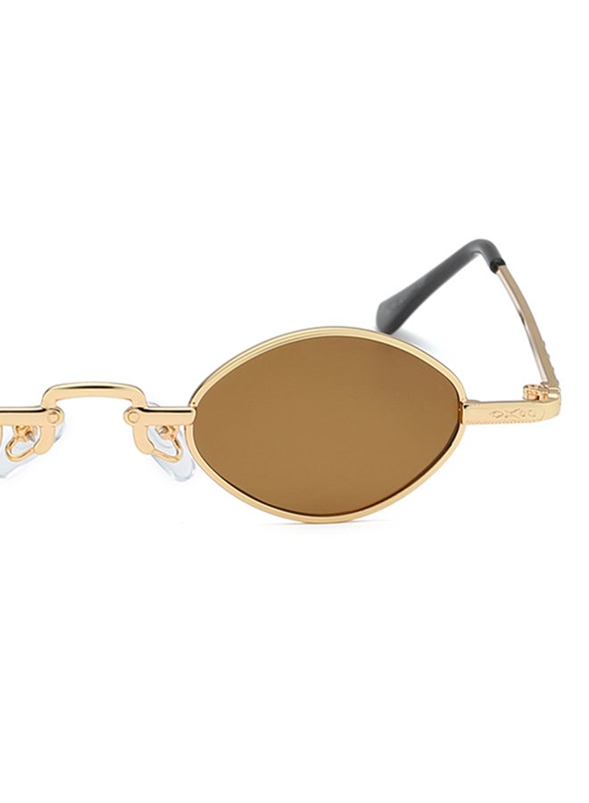 Sharpdo Women's UV Protected Oval Sunglasses - Image 4