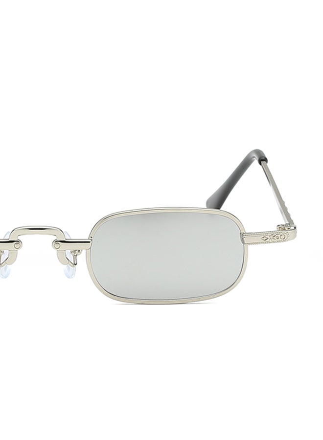 شاربدو نظارة شمسية بإطار بيضاوي وعدسات واقية من الأشعة فوق البنفسجية للرجال - Image 4