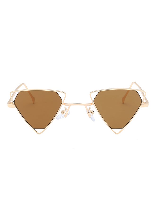 Sharpdo Men's UV Protection Hexagon Sunglasses - Image 1