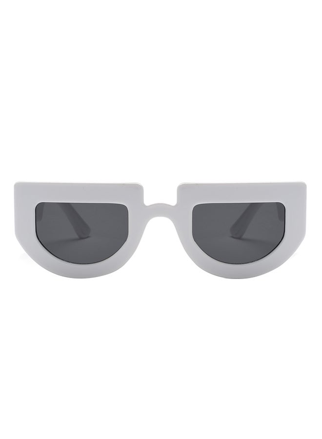 Sharpdo Women's UV Protection Oval Sunglasses Frame - Image 1