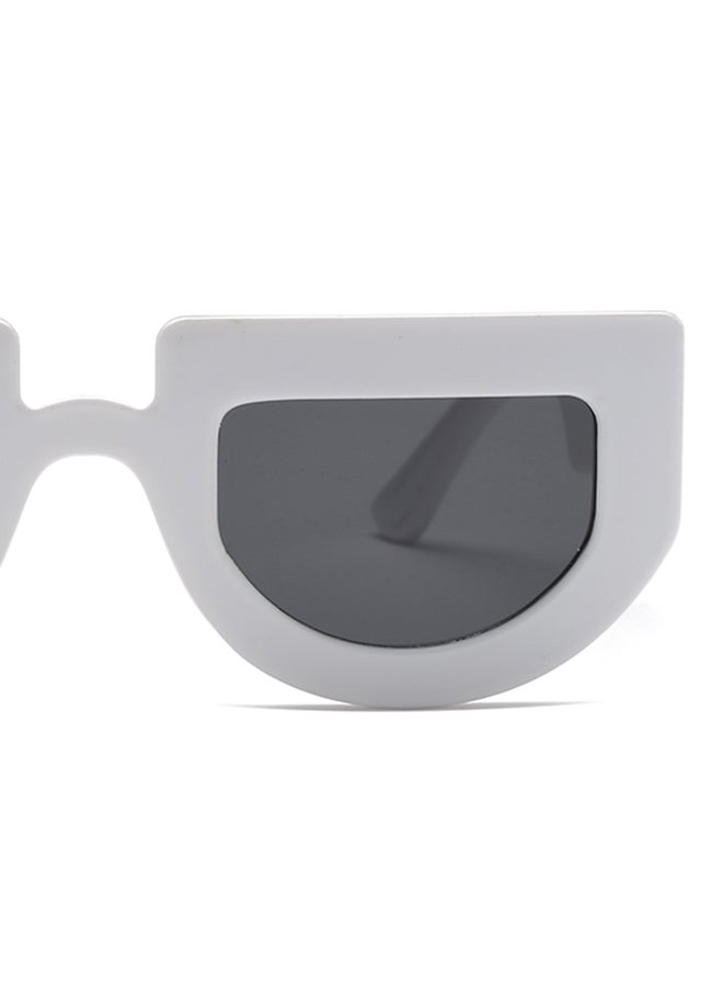 Sharpdo Women's UV Protection Oval Sunglasses Frame - Image 4