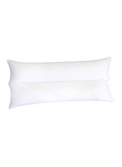 Al Maamoun 1-Piece Regular Pillow Microfiber White 160cm 