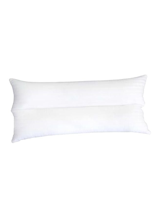 Al Maamoun 1-Piece Regular Pillow Microfiber White 160cm 