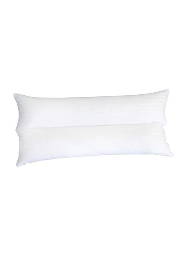 Almaamoun Microfiber Pillow Microfiber White 180cm 