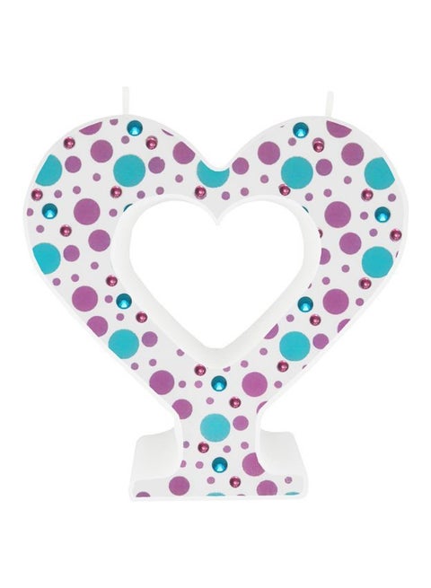 Paraffin Wax Empty Heart Shape Candle