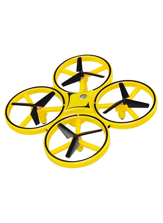 Mini Infrared Induction Hand Control RC Training Drone 18cm  - Image 1