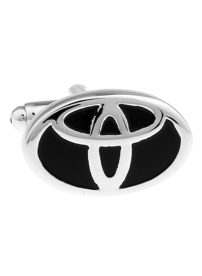 top star - Metal Cufflink - Image 1