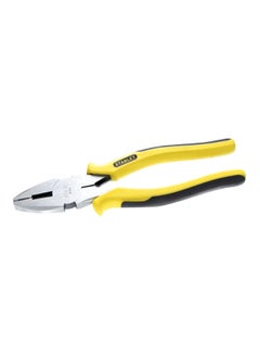 Stanley Universal Bi-Material Handle Slip Joint Plier Yellow/Black 8inch 