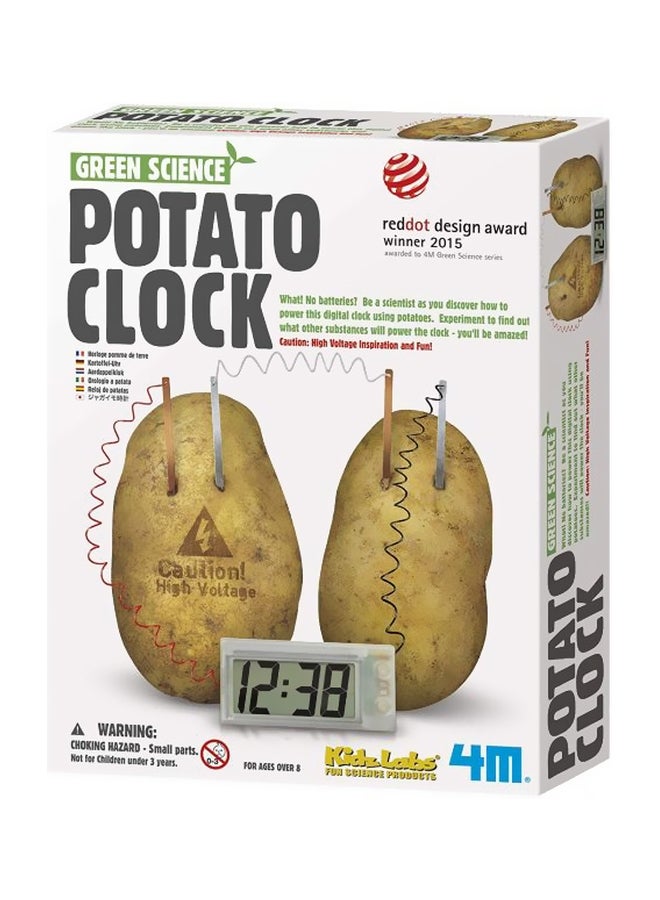 4m Potato Clock Educational Toy 00-03275  - Image 2