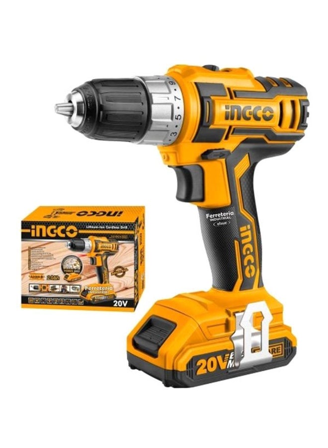 INGCO Schneur Drilling Machine Yellow/Black/Silver