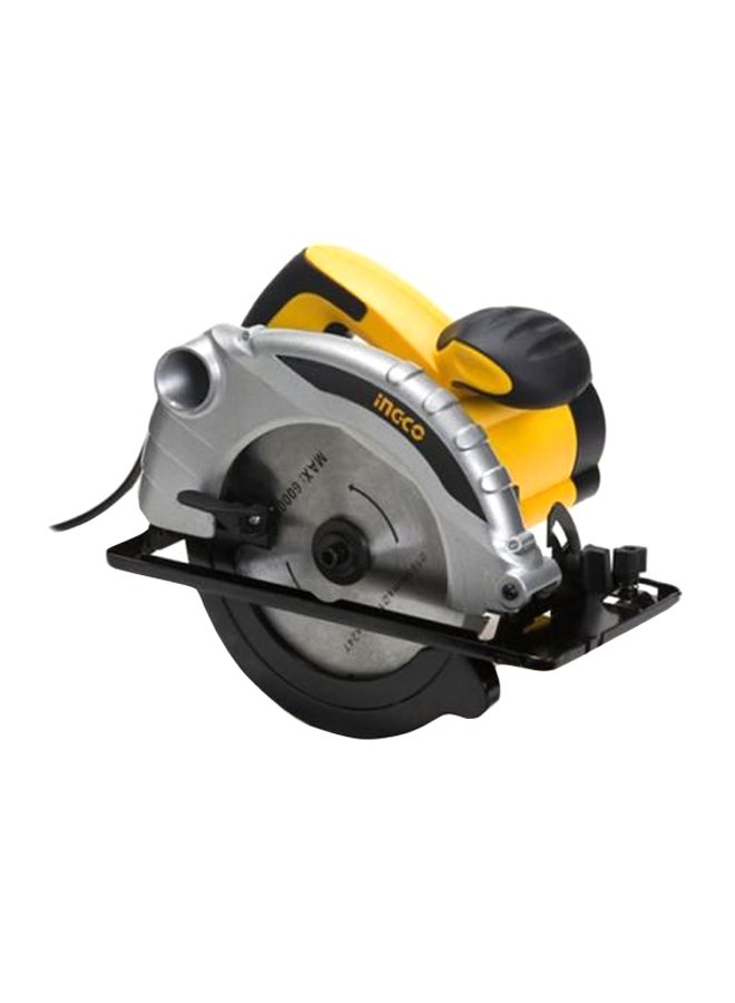 INGCO Heavy Duty Circular Saw Silver/Black/Yellow