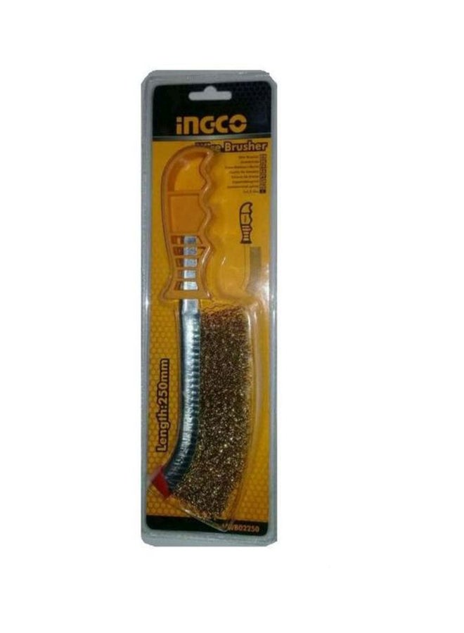 INGCO Wire Brusher Beige/Yellow/Silver - Image 2