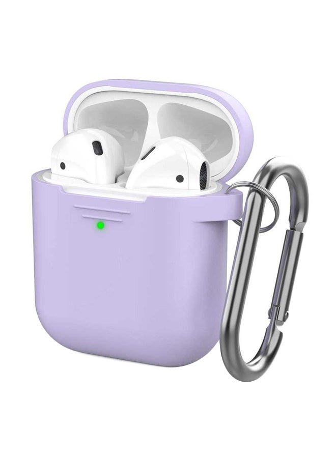 Ahastyle Silicone Case Cover For Apple AirPods 1/2 Lavender - Image 1