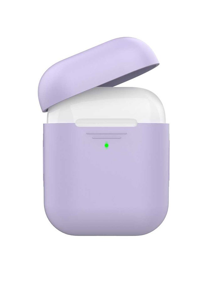 Ahastyle Silicone Case Cover For Apple AirPods 1/2 Lavender - Image 1