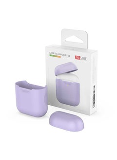Ahastyle Silicone Case Cover For Apple AirPods 1/2 Lavender  - Image 2