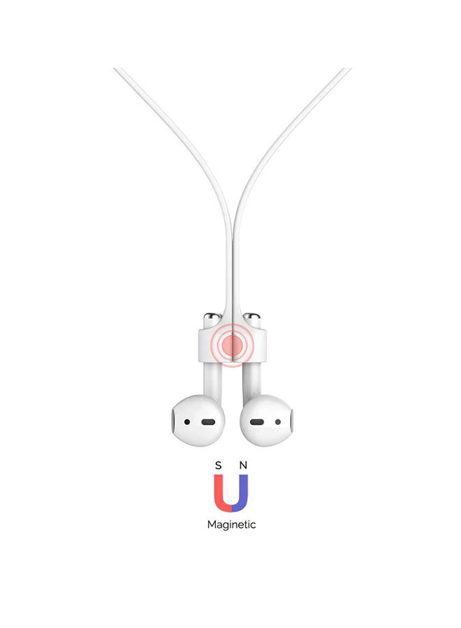 Ahastyle Strap Cable For Apple AirPods 1/2 White - Image 2