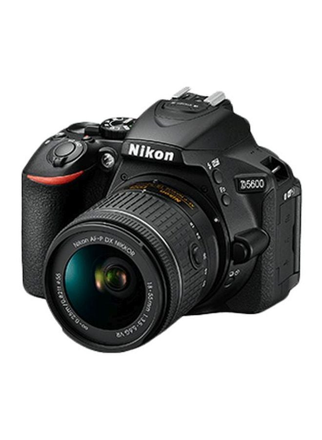 D5600 DSLR Camera With AF-P 18-55VR Lens Kit Black