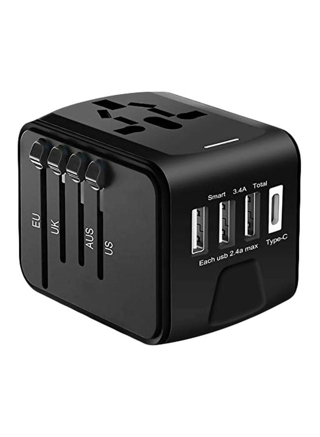 Universal Travel Power Adapter Green/Black - v1562336586/N27332446A_1