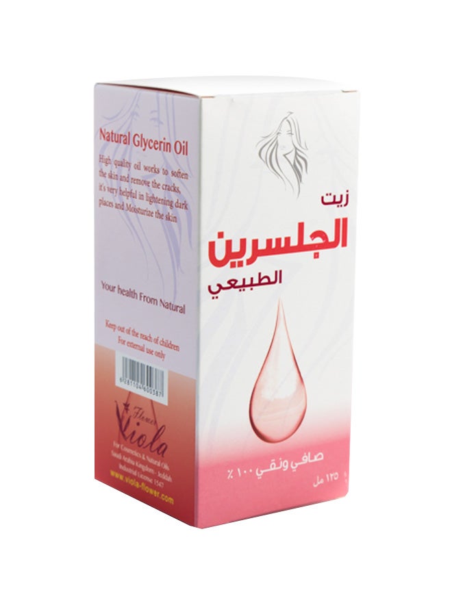 زهرة فيولا زيت الجلسرين الطبيعي 125ملليلتر  - Image 1