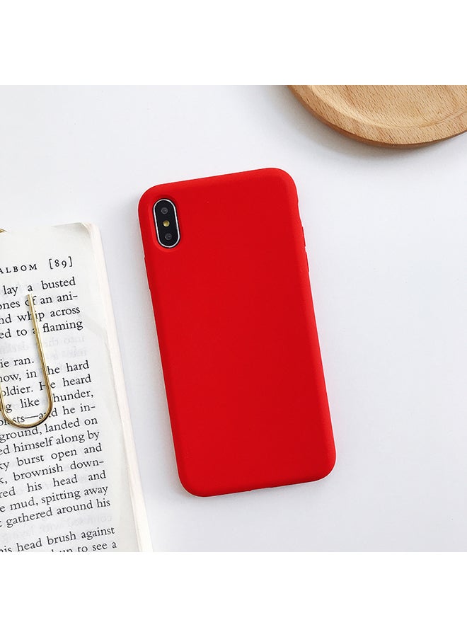 Protective Case Cover For Apple iPhone XS Max Big Red