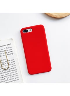 Protective Case Cover For Apple iPhone 7 Plus Big Red