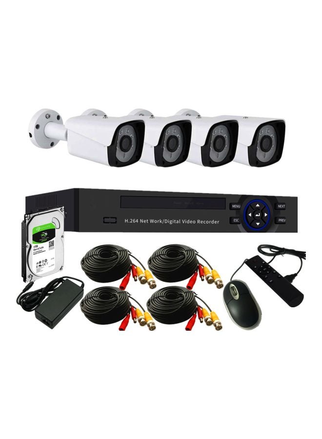 xbw XBW Cctv Surveillance Kit With Alarm System