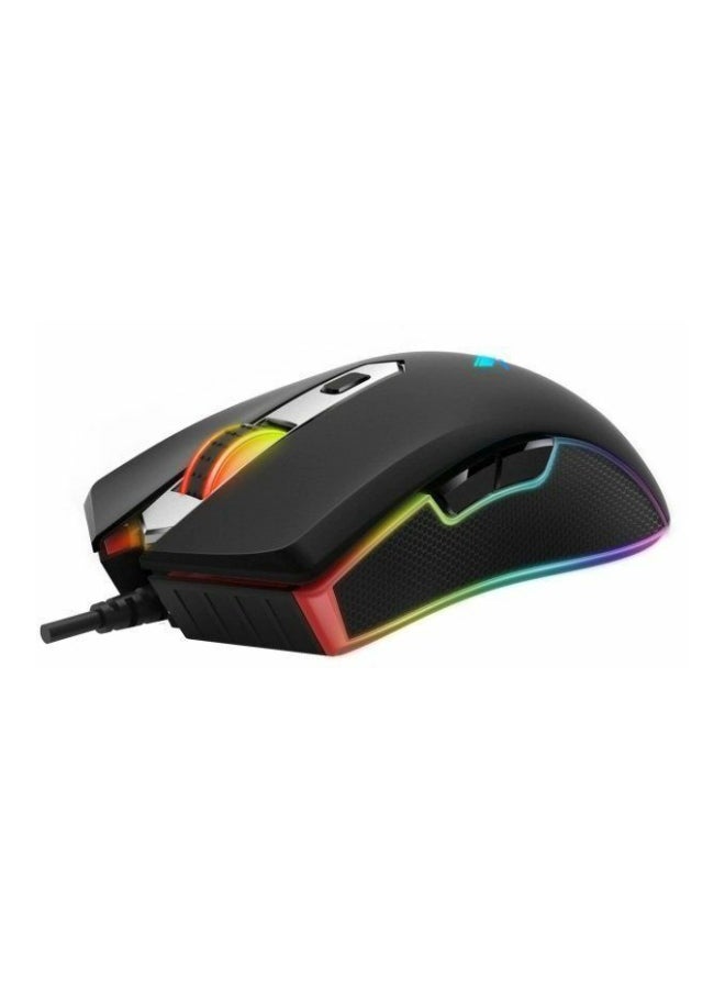 Rapoo Optical Gaming Mouse Black/Silver - Image 2