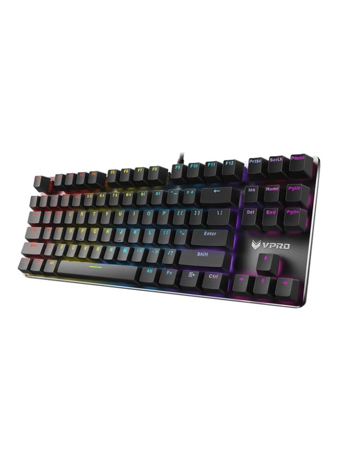 Rapoo V500 USB Gaming Keyboard Black  - Image 1