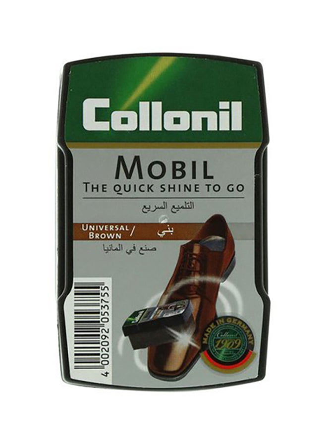 Collonil Mobil Universal Shoe Polish Sponge Brown