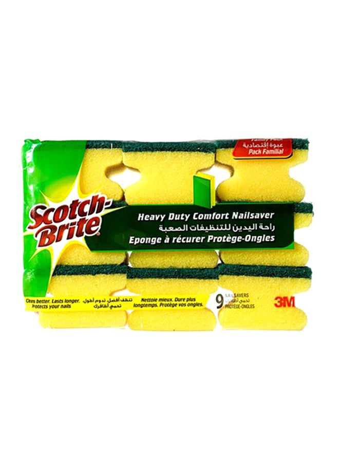 9-Piece Heavy Duty Scrub Set Yellow 1.5Liters - v1562398403/N27388249A_1