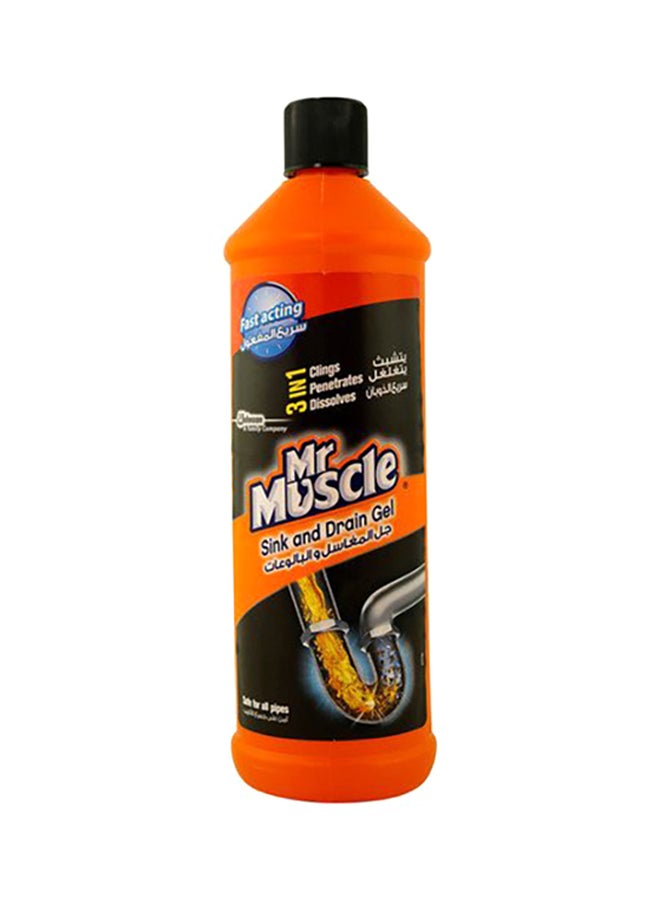 Mr Muscle - Sink And Drain Gel 1000ml - Image 1