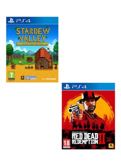 Stardew Valley Collector's Edition + Red Dead Redemption 2 - PlayStation 4 (PS4) - action_shooter - playstation_4_ps4