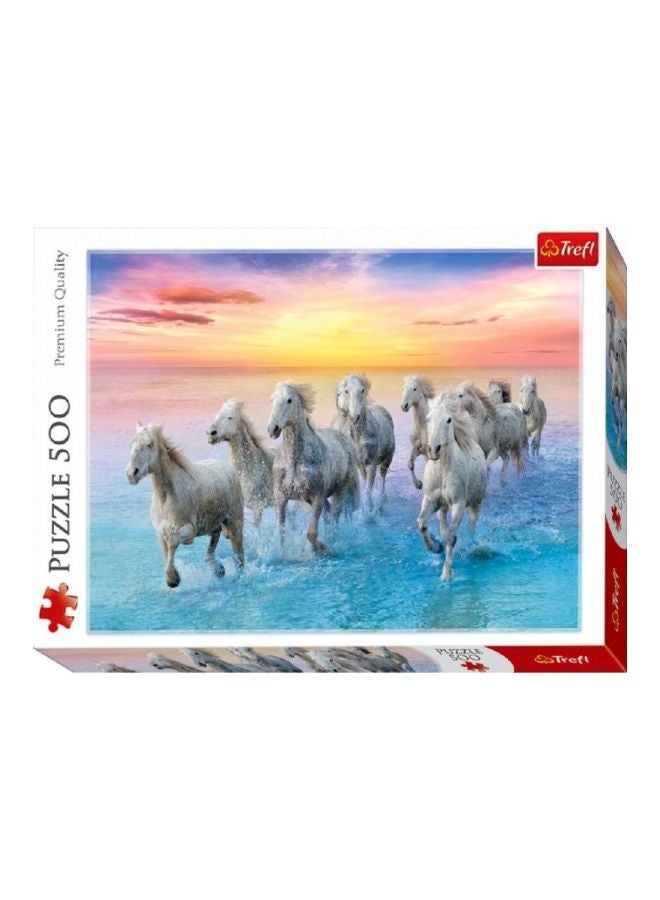 Trefl - 500-Piece Horses Puzzle - Image 1