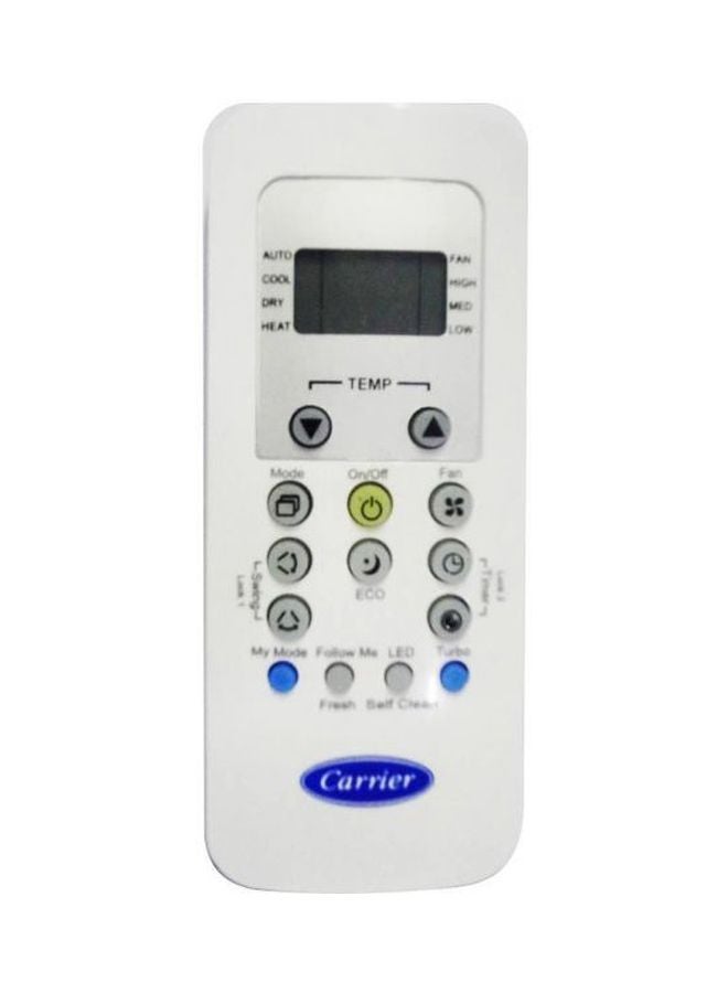 Carrier Remote Control For Carrier Air Condition White 