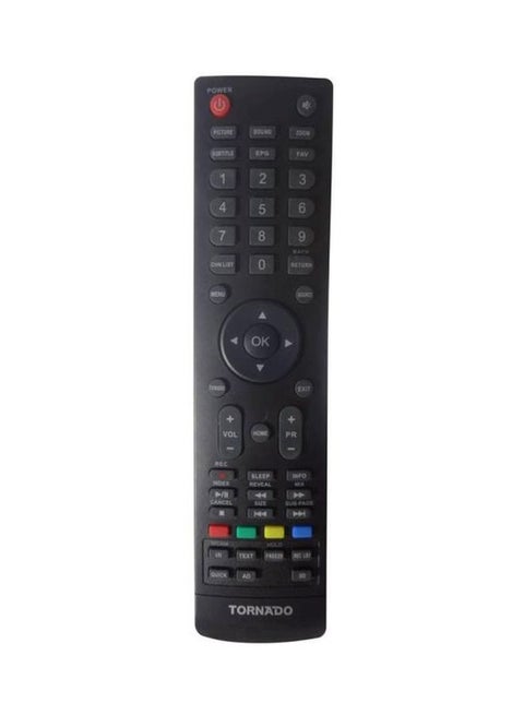 Remote Control For Tornado Screen Black
