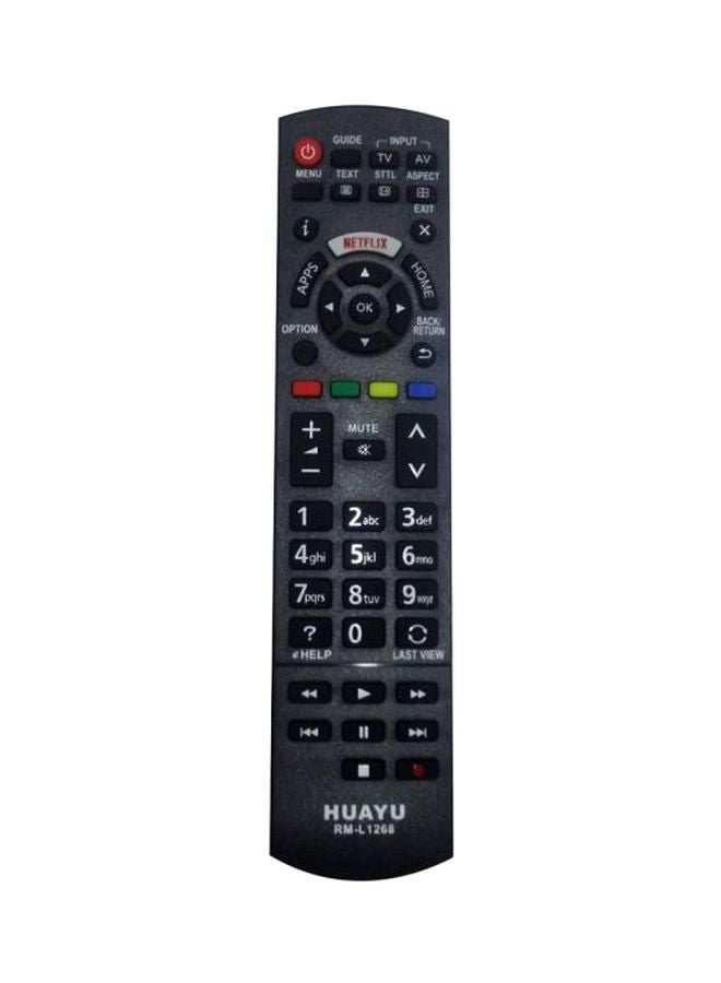 Huayu Remote Control For Panasonic Netflix Screen RM-L1268 Black/Grey/Red