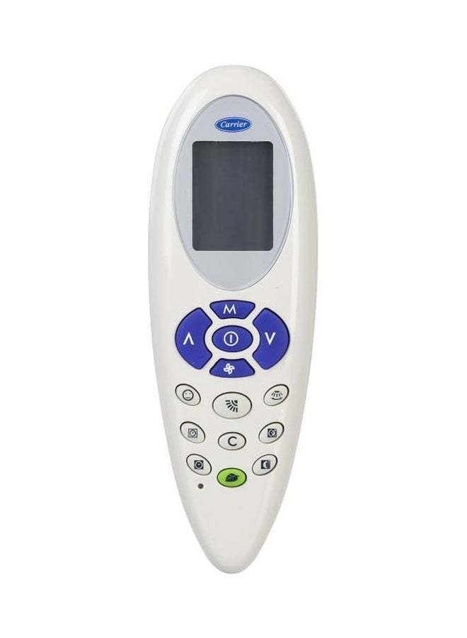 Remote Control For Carrier Plasma Air Conditioner kl138 White/Blue/Grey