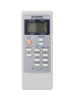 Remote Control For Sharp Air Conditioners A68065 White/Grey