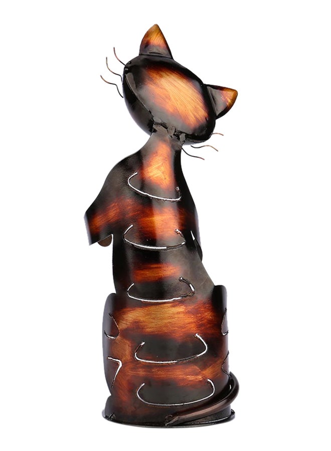 توراتس مجسم زينة لحامل النبيذ بتصميم قطة متعدد الألوان - Image 2