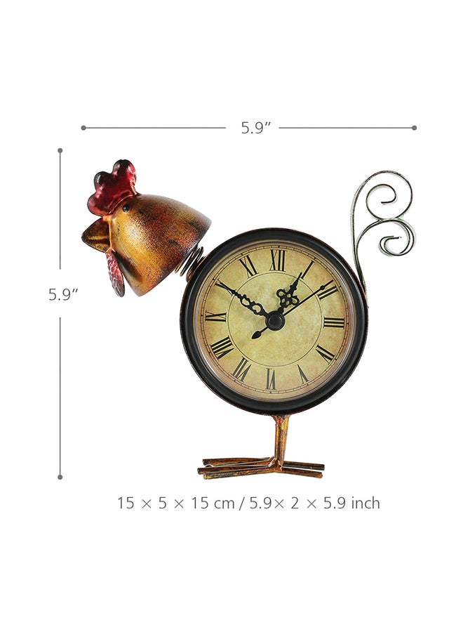 ساعة بعقارب بتصميم مجسم لدجاجة يمكن وضعها على الطاولة 15x5x15Ø³Ù†ØªÙŠÙ…ØªØ± - v1562497126/N24134830A_7